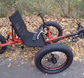 Three-wheel Recumbent